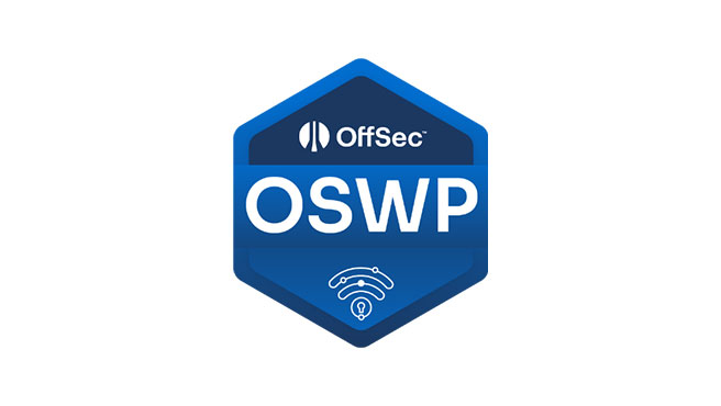 Logo of OffSec OSWP Accreditation